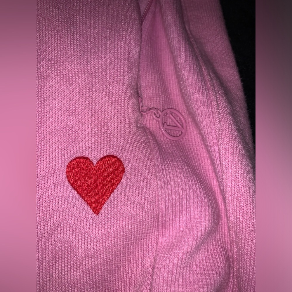 Victoria's Secret Pink Fleece Sweatshirt and pant set New sz small - Picture 6 of 16